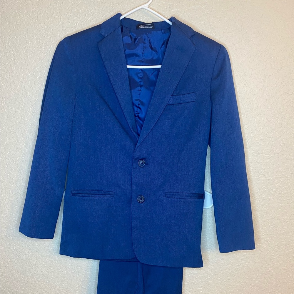 Boys blue Nautica suit.